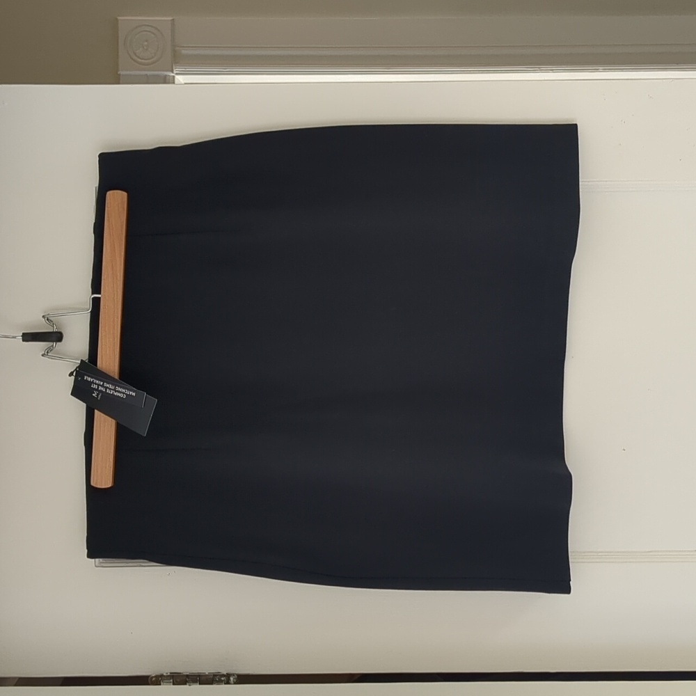 🇬🇧Marks & Spencer NWT Dark Navy Matte Jersey Mini A-Line Skirt